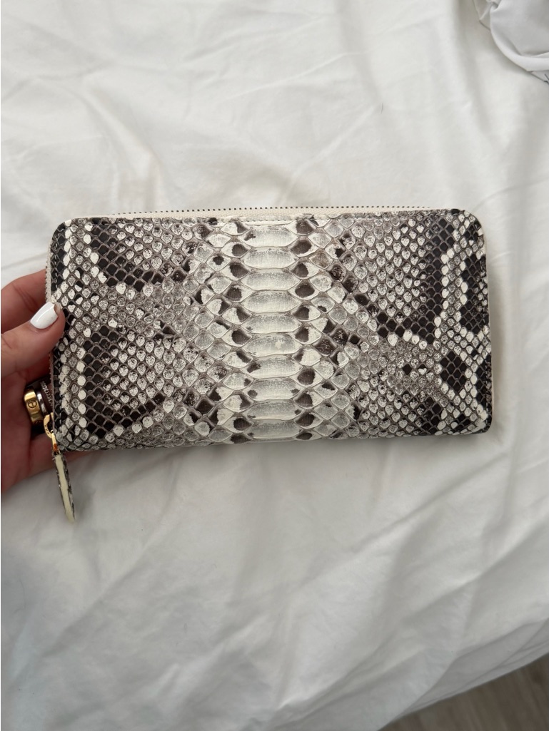 Real Genuine Python Leather Wallet